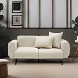 2-sits soffa Atelier del Sofa Cream Polyester Bouclé 171x82x77 cm - Soffor - 8684282156628 - 2