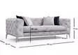 2-sits soffa Atelier del Sofa Como Ljusgrå Polyester 197x90x73 cm - Soffor - 8681875825558 - 4