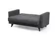 2-sits bäddsoffa Atelier del Sofa Polya Mörkgrå Tyg 151x75x86 cm - Bäddsoffor - 8683742755418 - 7
