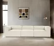 3-sits soffa Atelier del Sofa Fora 3 Ecru Linne 297x105x66 cm - Soffor - 8684282430698 - 2