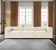 3-sits soffa Atelier del Sofa Fora 3 Ecru Linne 297x105x66 cm - Soffor - 8684282430698 - 5