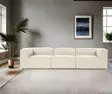 3-sits soffa Atelier del Sofa Fora 3 Ecru Linne 297x105x66 cm - Soffor - 8684282430698 - 4