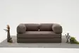 3-sits soffa Atelier del Sofa Comfort Chenille Grå 190x95x75 cm - Soffor - 8684283436248 - 2