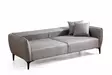 3-sits soffa Atelier del Sofa Belissimo Grå Polyester 220x95x67 cm - Soffor - 8683342950558 - 6