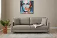 3-sits soffa Atelier del Sofa Eva Cream Polyester 210x90x82 cm - Soffor - 8683743274338 - 2