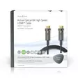 Aktiva Optiska Ultra High Speed HDMI Kabel med Ethernet | HDMI Kontakt | HDMI Kontakt | 8K@60Hz | 48 Gbps | 40.0 m | Rund | PVC | Svart | Presentbox - HDMI-kablar - 5412810318308 - 66