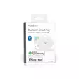 Nyckelfinnare | Kompatibel med: Apple Find My App | Batteridriven | 1x CR2032 | batterier medföljer | Bluetooth® verision: 5.1 | Batterilängd upp till: 1 år | Vit | 1 st. - Larm och sensorer - 5412810417438 - 66