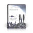 Balanserad ljudkabel | XLR 3-stifts hane | XLR 3-stifts hona | Nickelplaterad | 20.0 m | Rund | PVC | Mörkgrå | Presentbox - Ljudkablar - 5412810295678 - 3