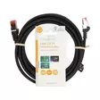 CAT6 Nätverkskabel | RJ45 hane | RJ45 hane | S/FTP | 3.00 m | Rund | LSZH | Svart | Label - Dator och nätverk - 5412810423248 - 66