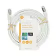 Cat 8.1 nätverkskabel | S/FTP | RJ45 hane | RJ45 hane | 5.00 m | Rund | LSZH | Vit | Label - Dator och nätverk - 5412810424528 - 66
