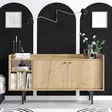 Konsolbord Hanah Home Canopus Safir Ek Spånskiva 150x80x40 cm - Möbler - 8683342978828 - 3