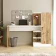 Skrivbord Hanah Home Ct2 Aw Furu Vit Spånskiva 152,3x120x40 cm - Skrivbord - 8683342403658 - 2