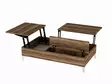 Soffbord Hanah Home Esinti Valnöt Spånskiva 121x28x69,2 cm - Soffbord - 8681181852378 - 4