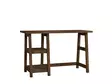 Skrivbord Hanah Home Perla Valnöt Massiv Furu 120x73,5x51 cm - Skrivbord - 8681875156058 - 3