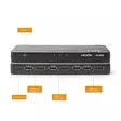 HDMI Omvandlare | USB-C Female / 2x HDMI Input / 4x USB A Female | 1x HDMI Output | Envägs | 4K@60Hz | 18 Gbps | ABS | Antracit - Videokonverterare - 5412810404698 - 80