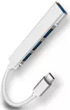 HUBI USB-C 4 x USB-A, Mobia - Adaptere - 6430076521798 - 2