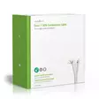 IEC (Coax) CAT6 kombikabel på rulle | RG58 | 75 Ohm | Trippel skyddat | ECA | 25.0 m | Rund | Vit | Presentbox - Antennkablar - 5412810320318 - 69