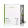 IEC (Coax) CAT6 kombikabel på rulle | RG58 | 75 Ohm | Trippel skyddat | ECA | 25.0 m | Rund | Vit | Presentbox - Antennkablar - 5412810320318 - 67