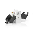 Keystone | CAT6 / Keystone | RJ45 Hona | U/UTP | ABS | Låda - Dator och nätverk - 5412810424788 - 42