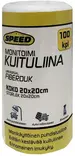 Kuituliina 20 x 20 cm, 100 kpl kakkoskuva - Hushåll och städning - 6438168099408 - 2