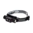 LED huvudlampa | Batteridriven / USB ström | 3.7 V DC | batterier medföljer | Uppladdningsbar | Angivet ljusflöde: 1000 lm | Belysningsräckvidd: 180 m - Pannlampor - 5412810442928 - 1