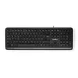 Trådat Tagentbord | USB-A | Multimedia | QWERTZ | DE Layout | Numeriskt tangentbord - Datorns tangentbord - 5412810408368 - 1