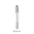 Lightning Adapter | Apple Lightning, 8-stifts | 3.5 mm Hona | Guldplaterad | 0.15 m | Rund | Aluminium | Kartong med täckt fönster - Adaptere - 5412810263158 - 1