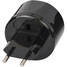 Rese Adapter USA-till-Europa med 2,5 A-säkring - Reseadaptrar - 4007123645848 - 2