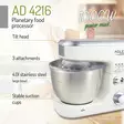 Multifunktions-köksmaskin Adler 4 L 1000W vit - Blenders och vispar - 5902934834278 - 18