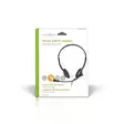 PC headset | On-Ear | Stereo | USB Type-A / USB Type-C | Vikbara Mikrofon | Svart - Nedis produkter - 5412810418558 - 66