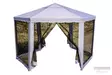 Paviljonki Arvi 6-kulma 2 x 2 x 2 m - Paviljonger och pergolor - 6438168065298 - 1