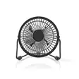 Bordsfläkt | USB ström | Diameter: 100 mm | 3 W | 1 hastighetsinställning | Svart - Fläktar och luftkonditioneringsapparater - 5412810291038 - 1
