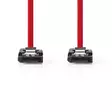 SATA kabel | 1.5 Gbps | SATA 7-Pin Hona | SATA 7-Pin Hona | Nickelplaterad | 0.50 m | Platt | PVC | Röd | Låda - Dator och nätverk - 5412810422258 - 10