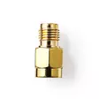 SMA Adapter | SMA Hona Reverse Polarity | SMA Hane | Guldplaterad | 50 Ohm | Rak | PVC | Guld | 2 st. | Låda - Nedis produkter - 5412810425518 - 1
