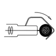 Kabelavdragare med justerbart invändigt blad för Ø 8-28mm kablar - Handverktyg - 8053369533698 - 80