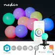 SmartLife Dekorativa Lampor | Festljus | Wi-Fi | RGB / Vit | 10 LED's | 9.00 m | Android / IOS | Glödlampediameter: 50 mm - Dekorationsljus - 5412810404308 - 5