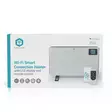 SmartLife Konvektion Värmare | 2000 W | 3 Värmeinställningar | LCD | 5 - 37 °C | Justerbar termostat | Vit - Uppvärmning - 5412810443178 - 66