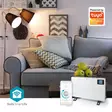 SmartLife Konvektion Värmare | 2000 W | 3 Värmeinställningar | LCD | 5 - 37 °C | Justerbar termostat | Vit - Uppvärmning - 5412810443178 - 52