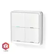 SmartLife Strömbrytare | Väggfäste | Android / IOS | Plast | Vit - Strömbrytare - 5412810336838 - 1