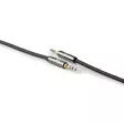 Stereoljudkabel | 3.5 mm Hane | 3.5 mm Hane | Guldplaterad | 5.00 m | Rund | Grå / Grått Med Metall | Kartong med täckt fönster - Ljudkablar - 5412810318988 - 40