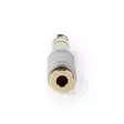 Stereo Audio Adapter | 6.35 mm Hane | 3.5 mm Hona | Guldplaterad | Rak | Metall | Silver | 1 st. | Låda - Ljudadaptrar - 5412810314058 - 20