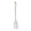 USB-C Adapter | USB 3.2 Gen 1 | USB-C Hane | DisplayPort Hona | 0.20 m | Rund | Guldplaterad | Flätad / Nylon | Silver | Kartong med täckt fönster - Dator och nätverk - 5412810331758 - 1