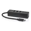 USB-hubb | 1x USB-C | 3x USB A Female | 5-Port port(s) | USB 3.2 Gen 1 | USB ström | 5 Gbps | SD & MicroSD - Dator och nätverk - 5412810415748 - 40