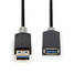 USB-kabel | USB 3.2 Gen 1 | USB-A Hane | USB-A Hona | 5 Gbps | Guldplaterad | 2.00 m | Rund | PVC | Antracit | Låda - Dator och nätverk - 5412810263578 - 4