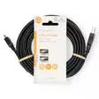 USB-kabel | USB 2.0 | USB-A Hane | USB Mini-B 5 pin Hane | 480 Mbps | Nickelplaterad | 5.00 m | Rund | PVC | Svart | Label - Dator och nätverk - 5412810421558 - 66