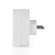 Eluttag Splitter | Typ F (CEE 7/7) | 250 V AC 50 Hz | Jordad kontakt / Typ F (CEE 7/7) | 250 V AC 50/60 Hz | 16.0 A | 3500 W | Vit - Inomhusförlängningssladdar - 5412810292028 - 15