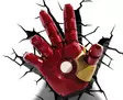 Y=C3=B6valo 3D Ironman Hand Marvel - Nattlampor - 0816733840598 - 1