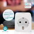 SmartLife Smart Plug | Wi-Fi | IP21 | Strömmätare | 3680 W | Type F (CEE 7/3) | 0 - 55 °C | Android / IOS | Svart | 3 st. - Smarta eluttag - 5412810481538 - 51