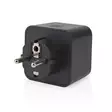 SmartLife Smart Plug | Wi-Fi | IP21 | Strömmätare | 3680 W | Type F (CEE 7/3) | 0 - 55 °C | Android / IOS | Svart | 3 st. - Smarta eluttag - 5412810481538 - 41