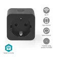 SmartLife Smart Plug | Wi-Fi | IP21 | Strömmätare | 3680 W | Type F (CEE 7/3) | 0 - 55 °C | Android / IOS | Svart | 3 st. - Smarta eluttag - 5412810481538 - 1